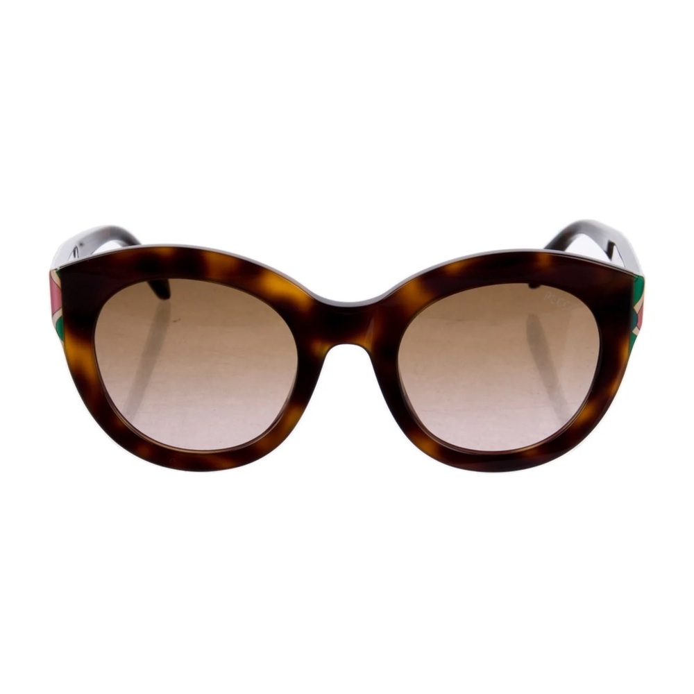Emilio Pucci Cat Eye 51mm Round Sunglasses
